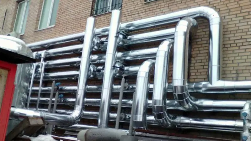 Монтаж изоляции и окожушки трубопроводов