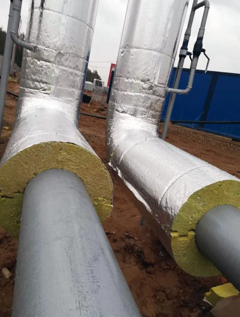 Изоляция трубопроводов цилиндрами